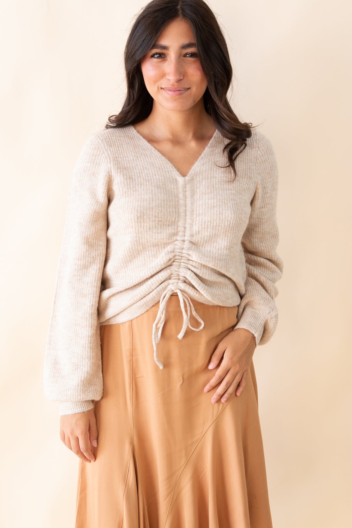 Shreveport Ruched Sweater