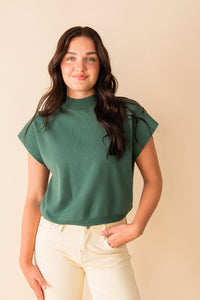 Polly Mock Neck Top
