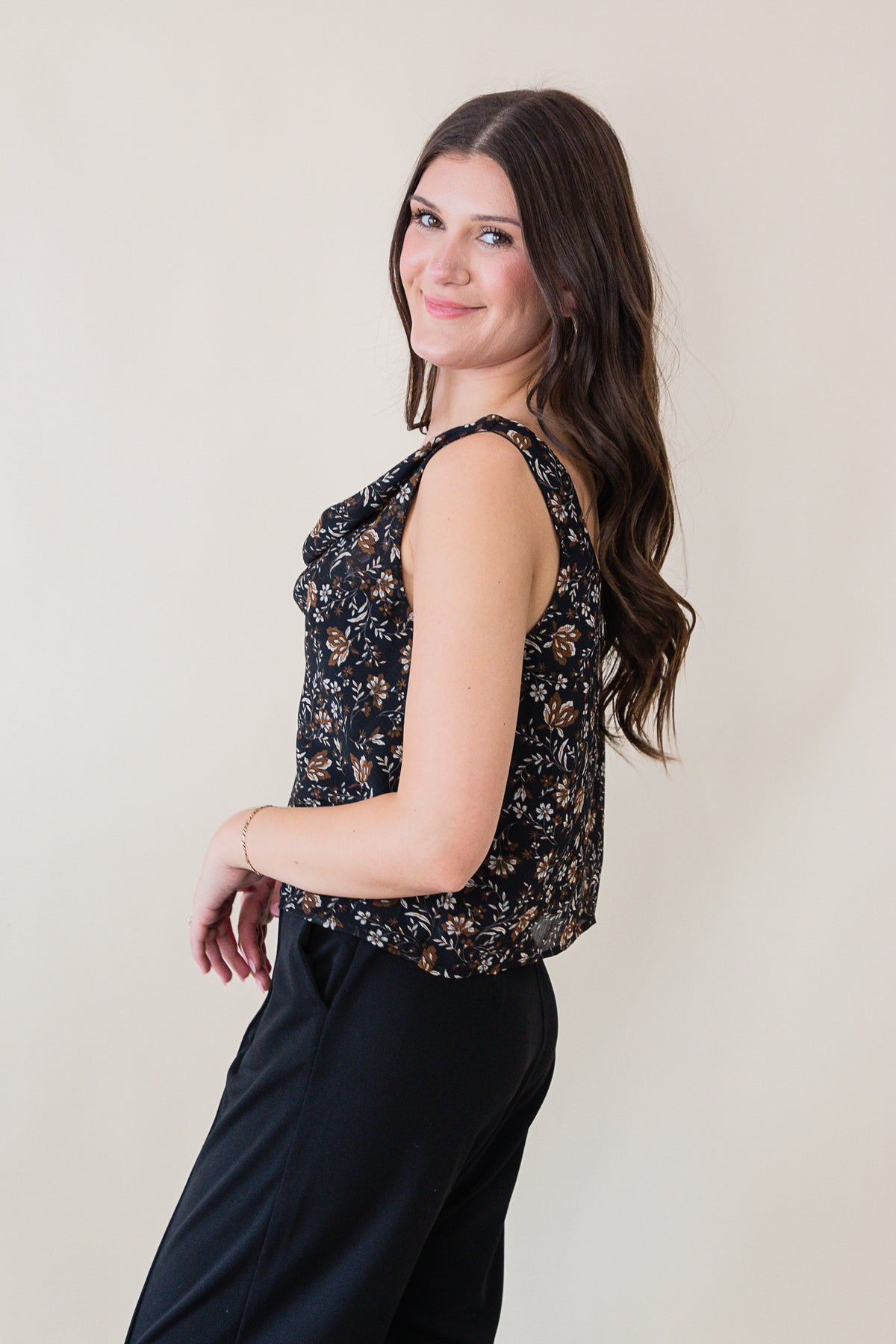 Timeless Cowlneck Top