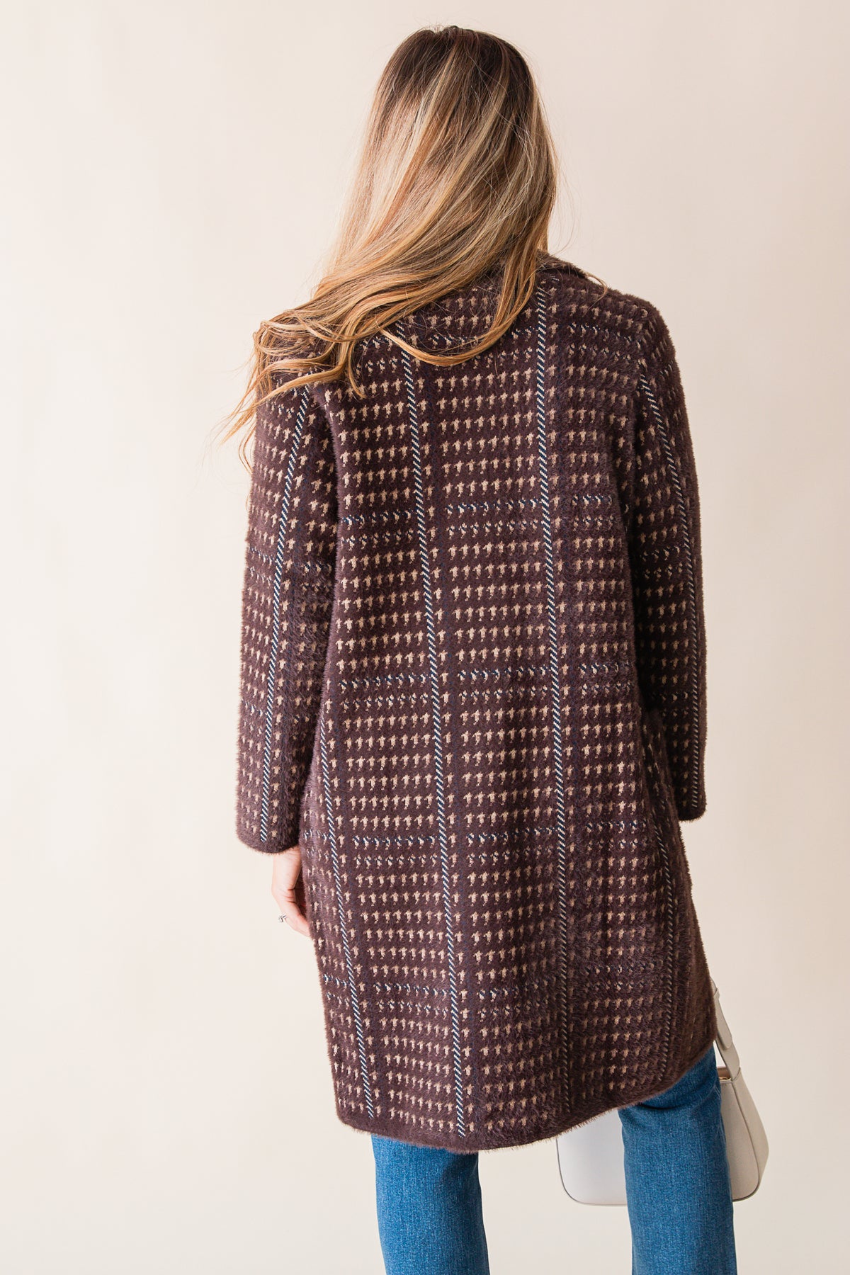 Marceau Houndstooth Coat