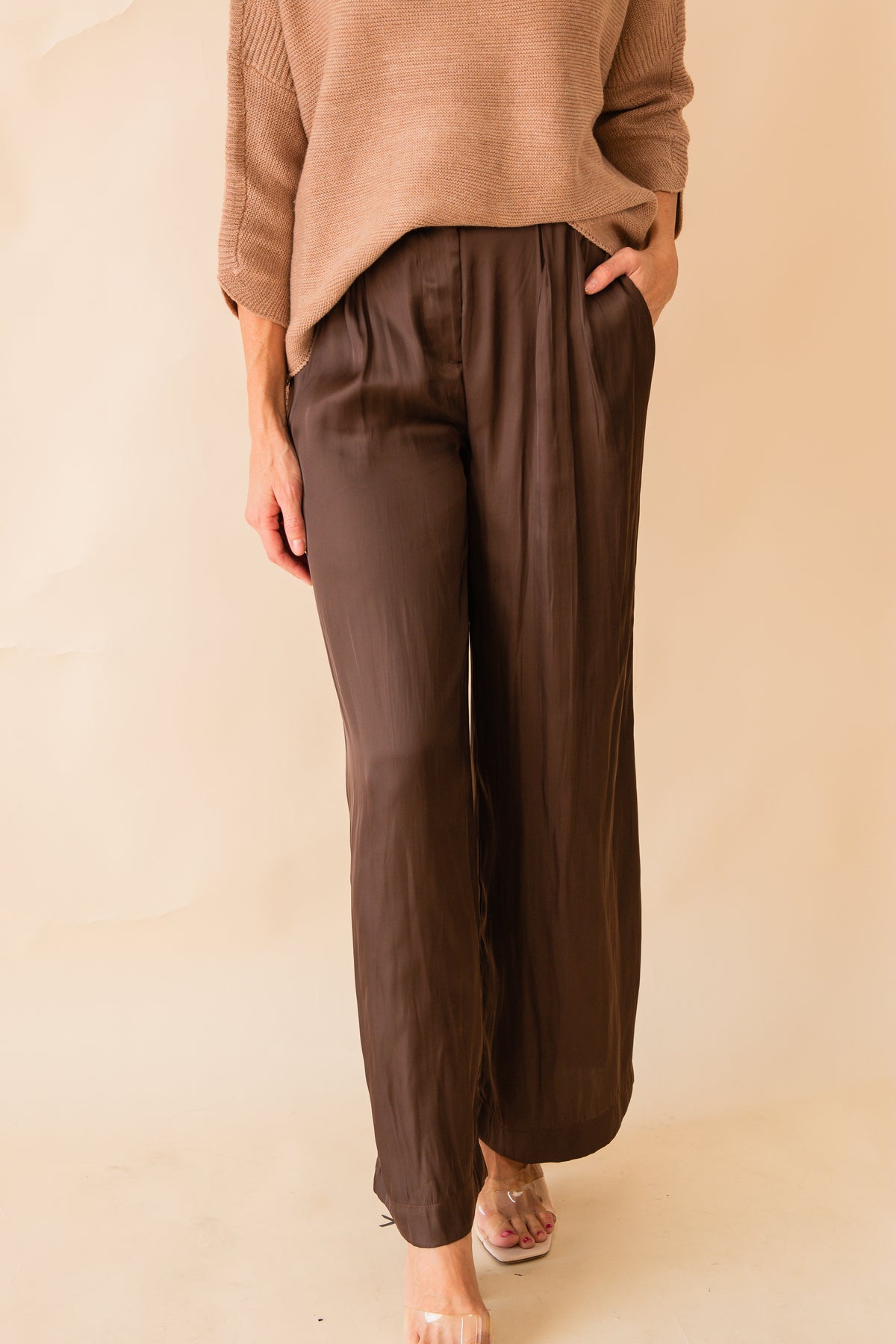 Lisse Wide Leg Pant