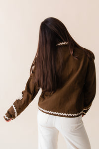 Speakeasy Embroidered Detail Jacket