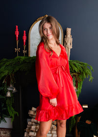 Holly Bubble L/S Mini Dress