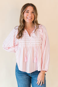 Sonya Stripe Blouse