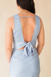 Jess Open Back Tie Top