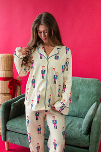 Merry Morning Nutcracker PJ Set