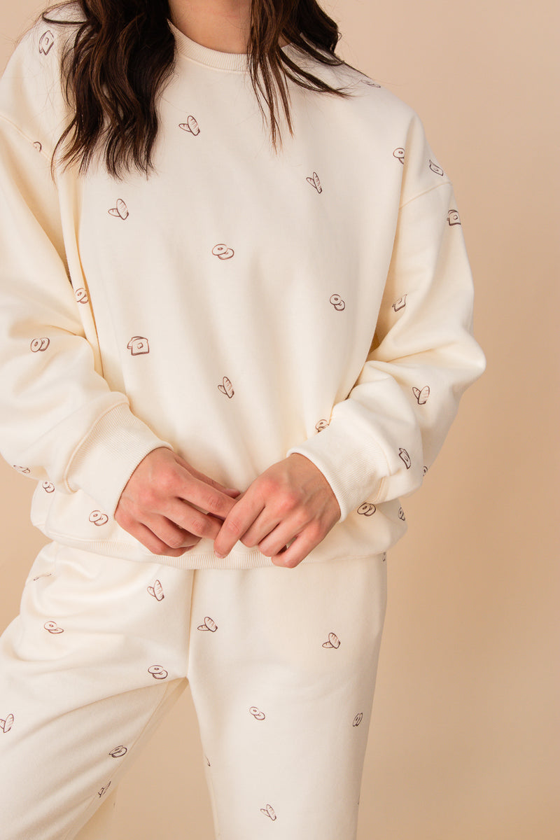 "Bakery" Sweatshirt Set