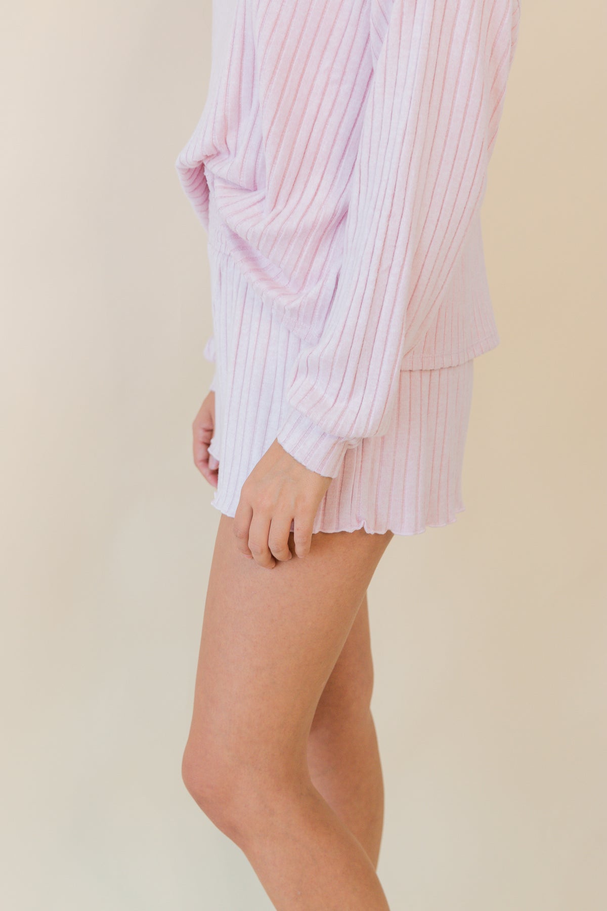 Dawn Smocked Rib Short