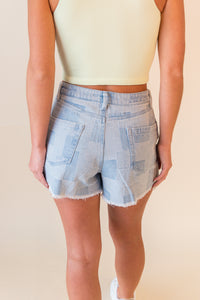 Aloha Denim Shorts