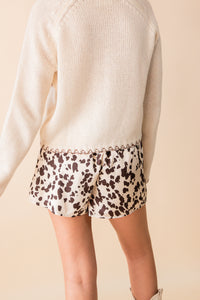 Abstract Dotted Shorts