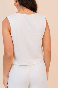Marta Linen Vest