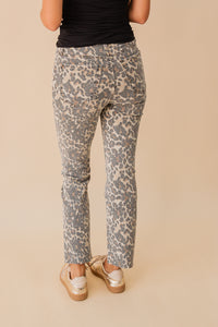 Kelsey High Rise Ankle Flare Raw Hem