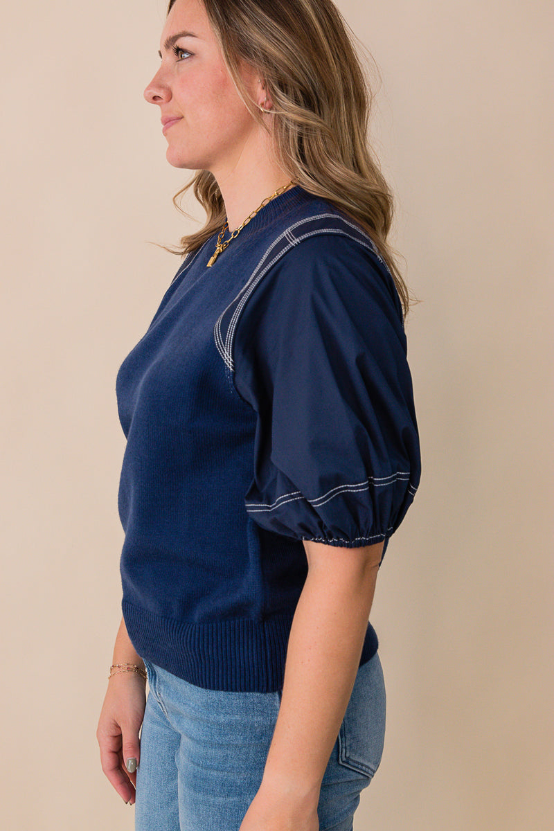 Mirror Knit Top