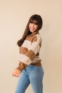 Juno Striped Sweater