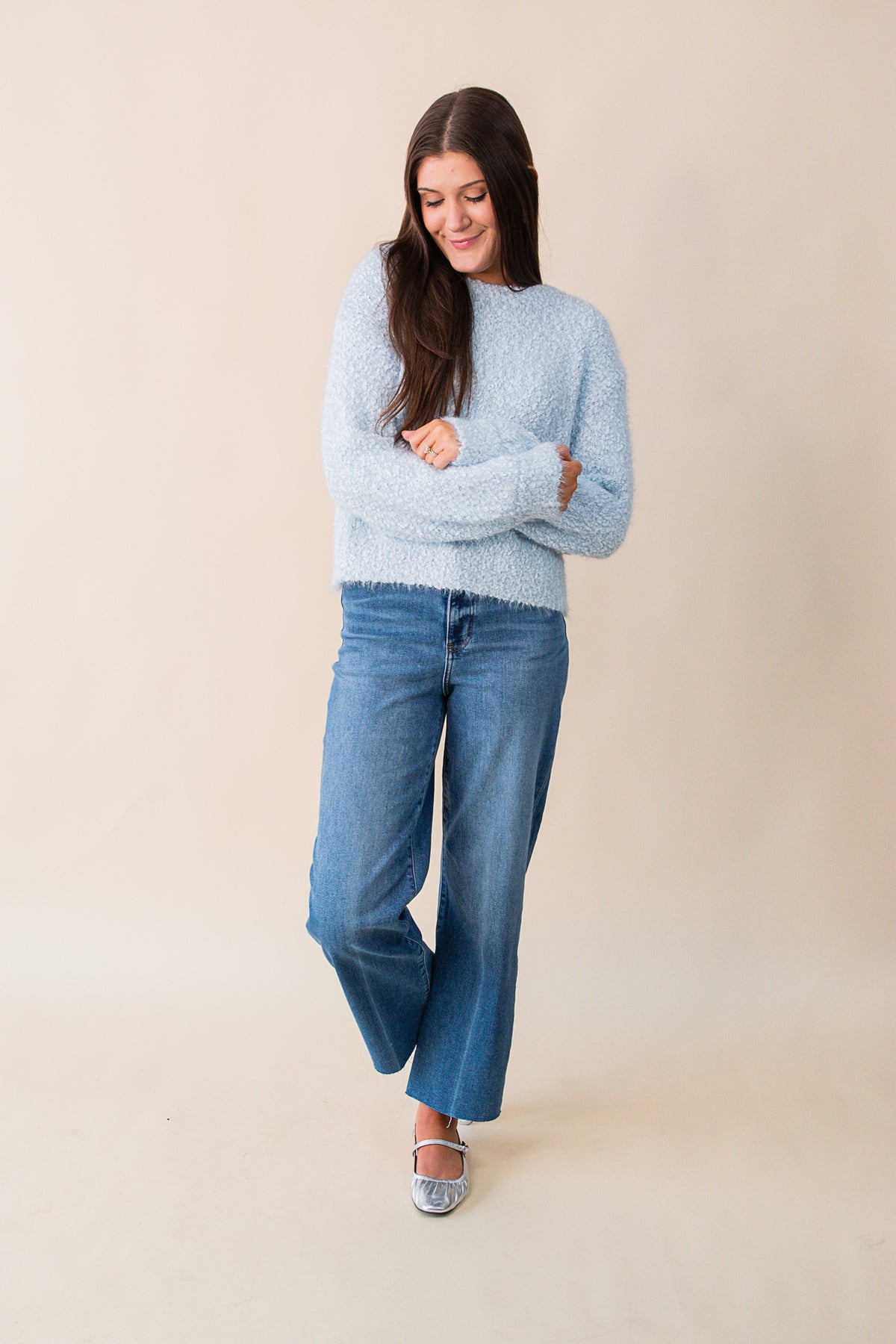 Electric Pulse Fuzzy Sweater