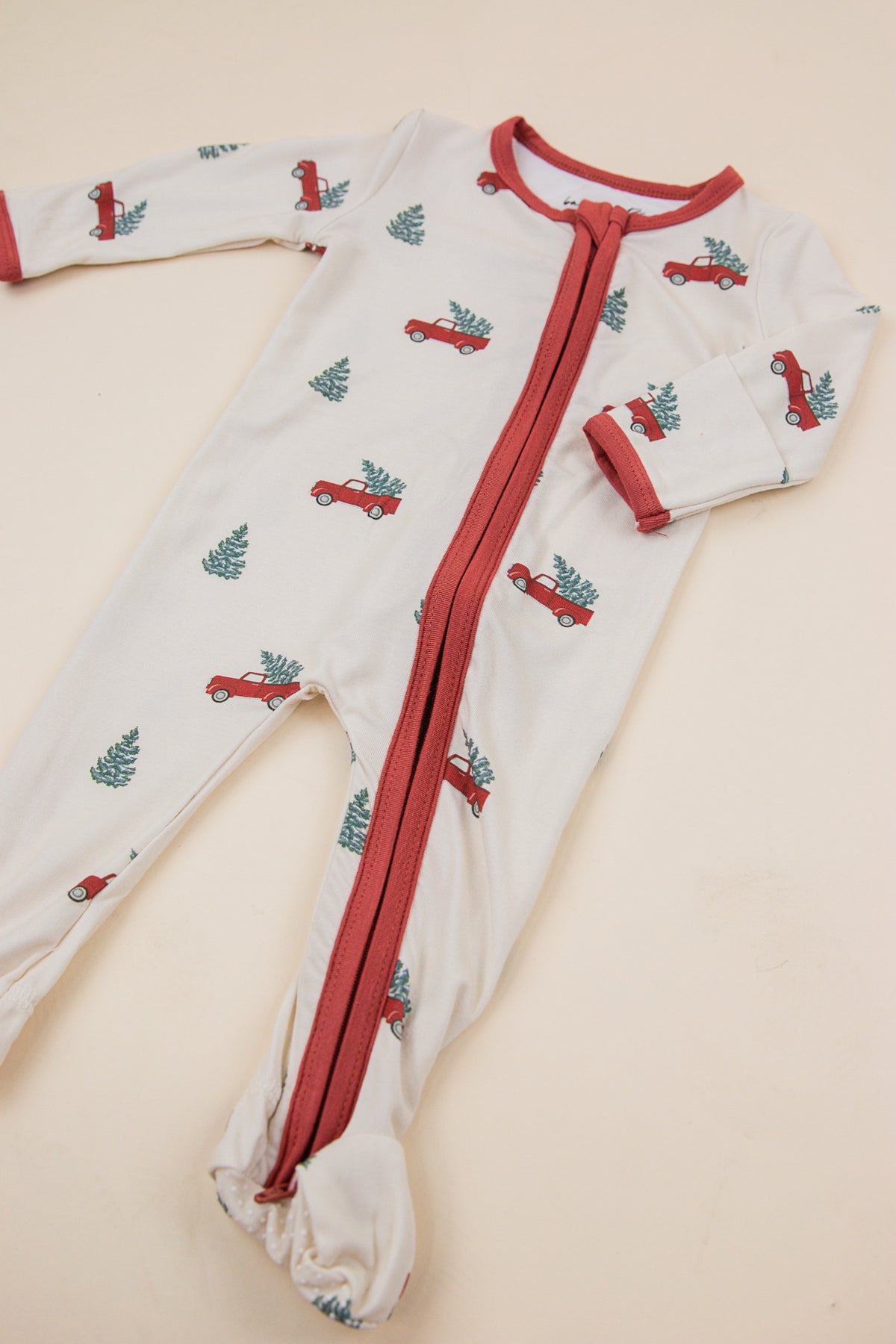 Christmas Truck L/S Romper
