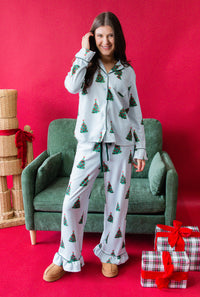 Christmas Cutie Christmas Tree PJ Set
