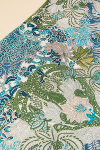 Scarvii Botanical Floral Square Scarf