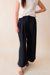 Most Wanted Pleat Front Wide Leg Pant