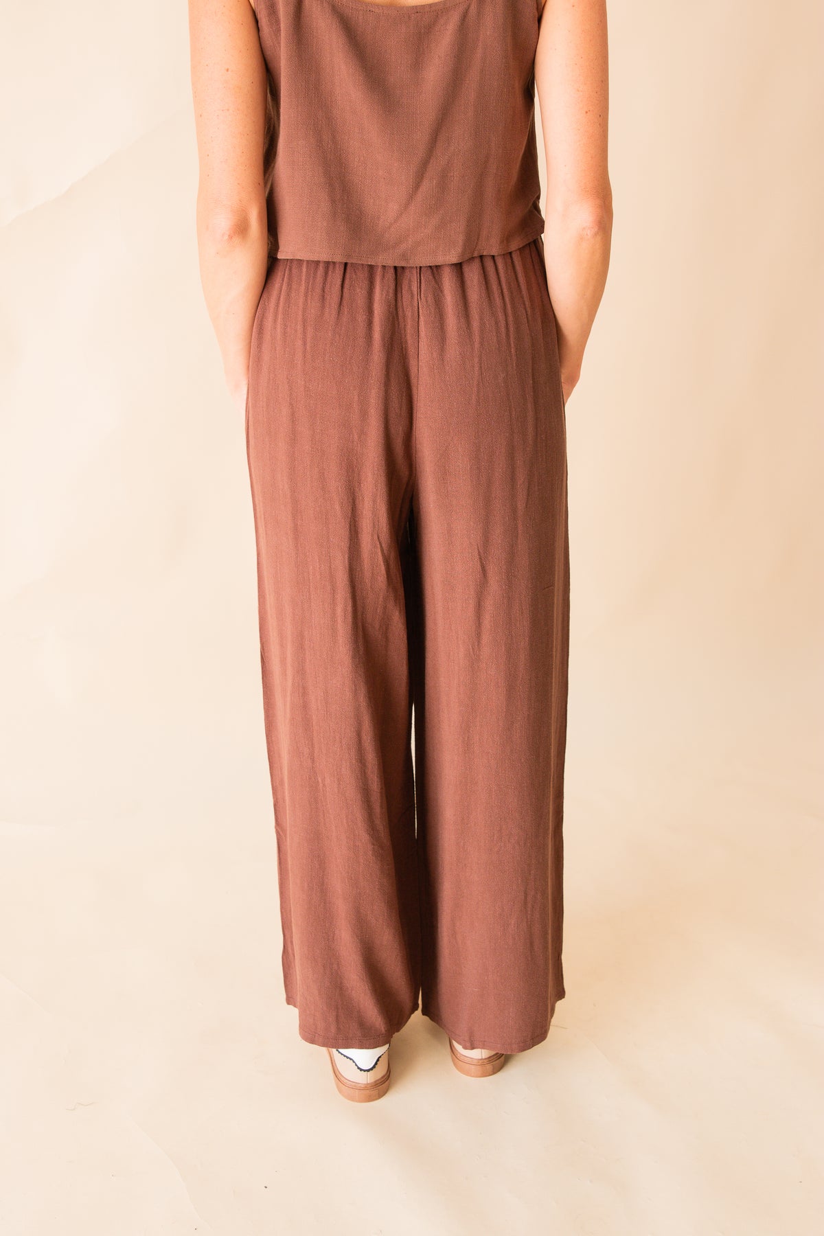 Sugarloaf Wide Leg Linen Pants