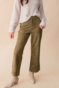 Tuscany Faux Suede Pants