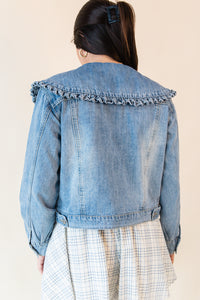 Mara Ruffle Collar Jacket