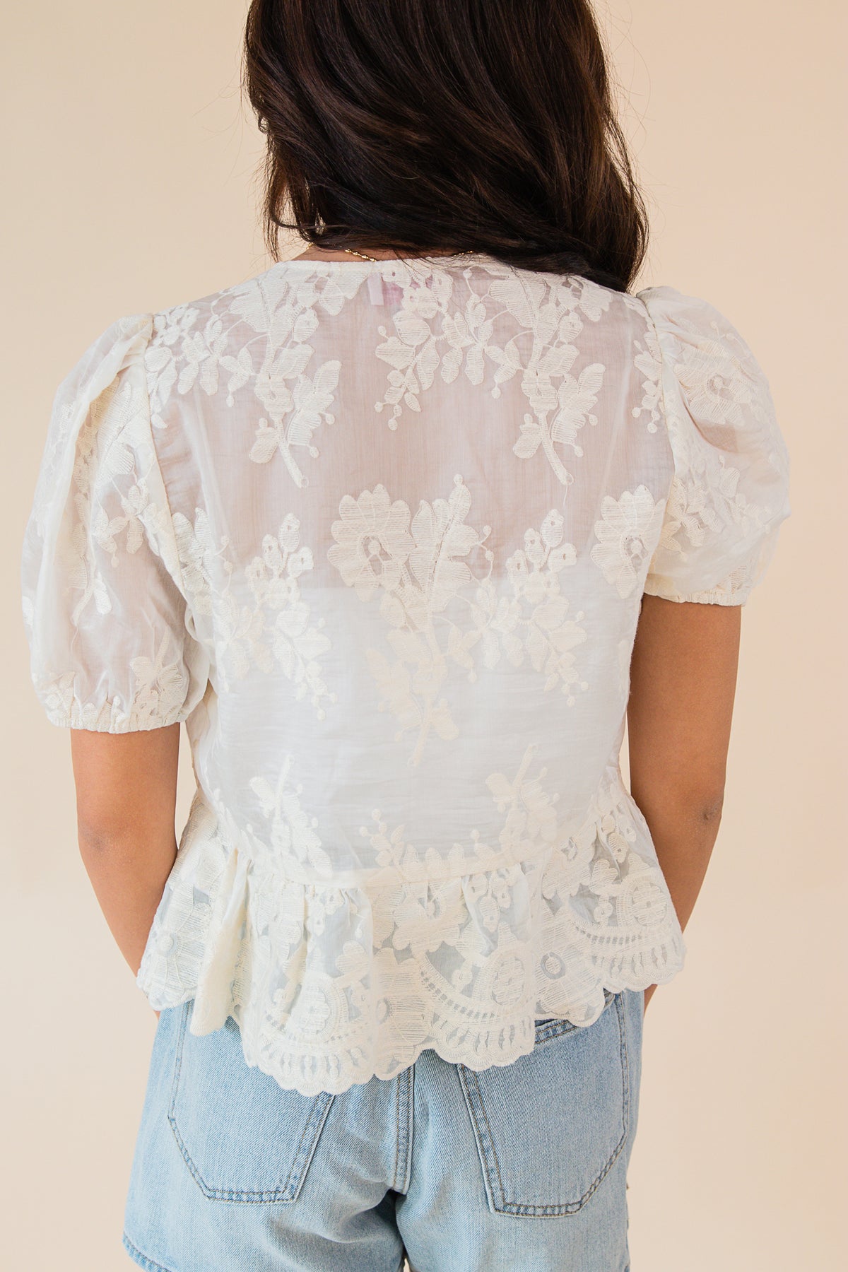 Xena Tie Detail Top