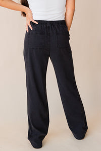 Bluffton Wide Leg Pull On Pant
