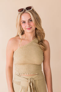Rue Ruffle Shoulder Top