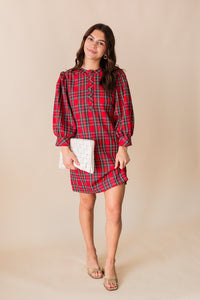 Penny Plaid Mini Dress