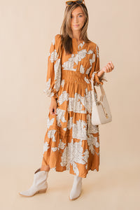 French Woven Midi Dress