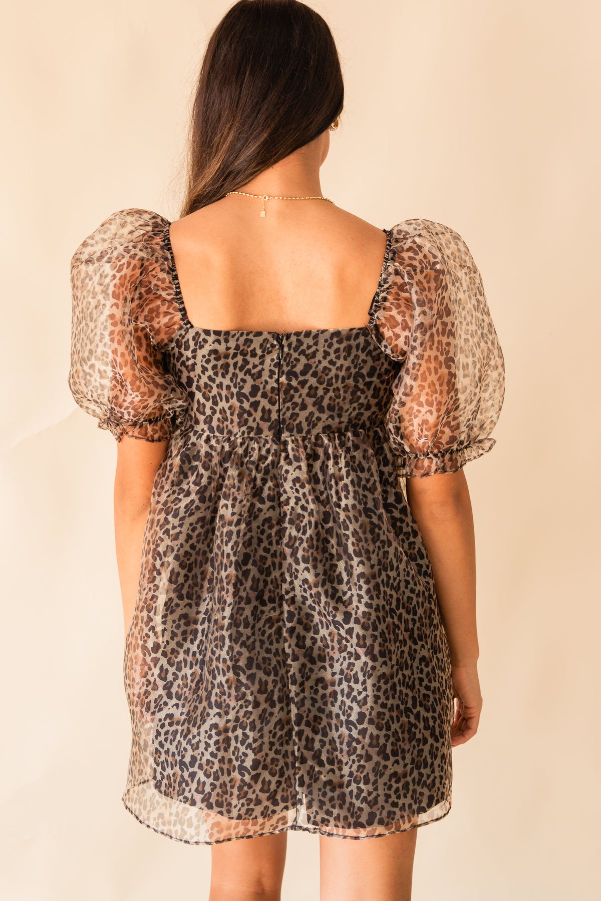 Cee Cee Leopard Midi Dress