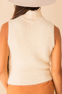 Lexie Sleeveless Turtleneck Sweater