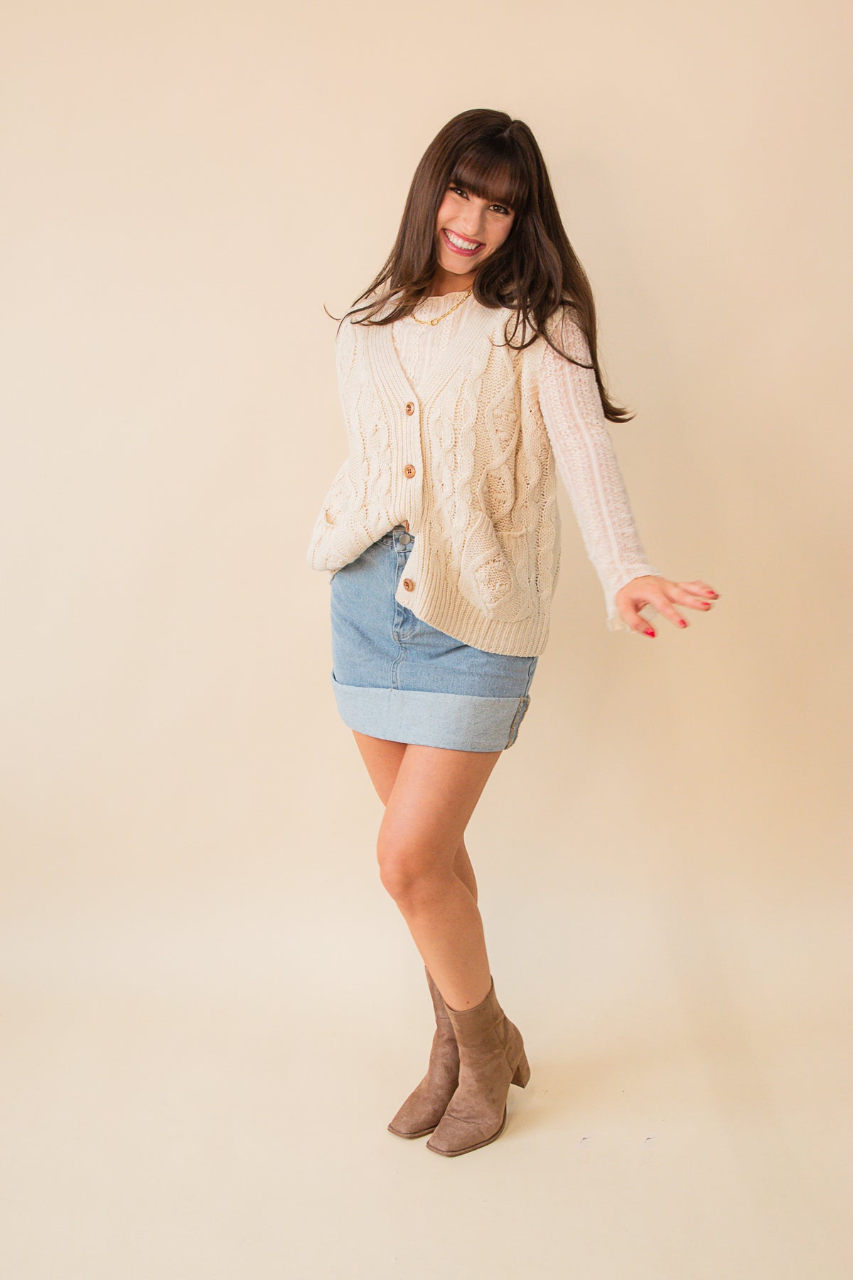 Swift Cardigan Vest