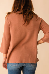 Allie Mock Neck Top