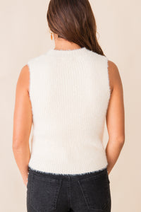 Tanna Fuzzy Sweater Tank