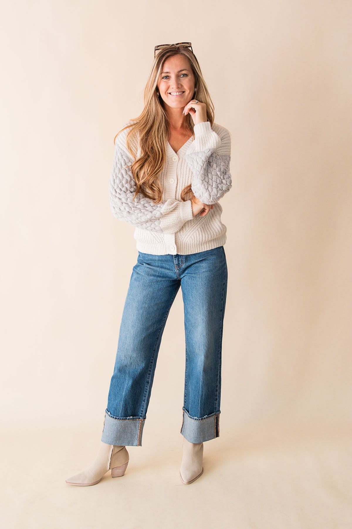 Brielle Stitch Cardigan