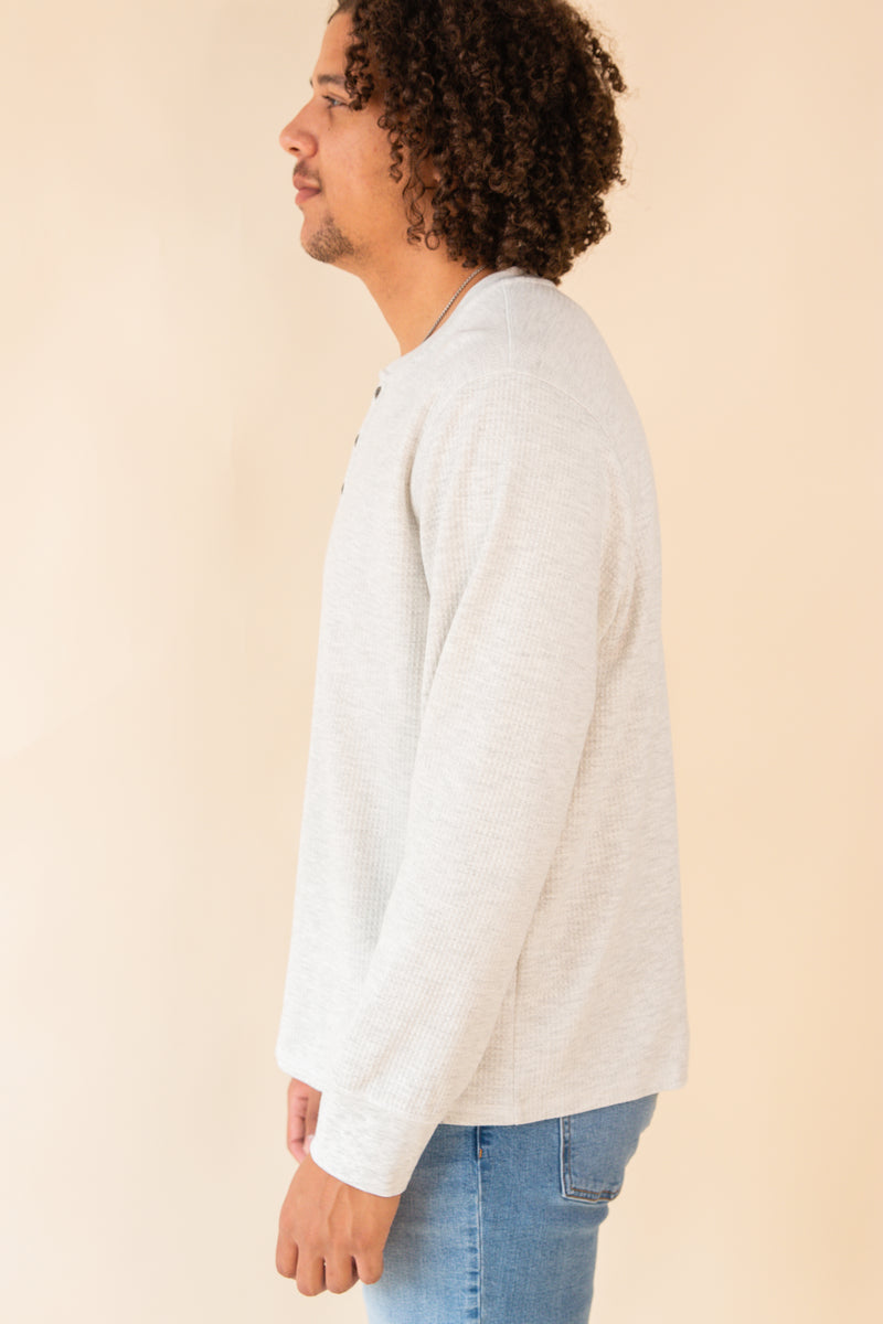 Chatsworth LS Soft Waffle Henley