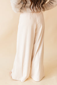 Nourish Corduroy Wide Leg Pants