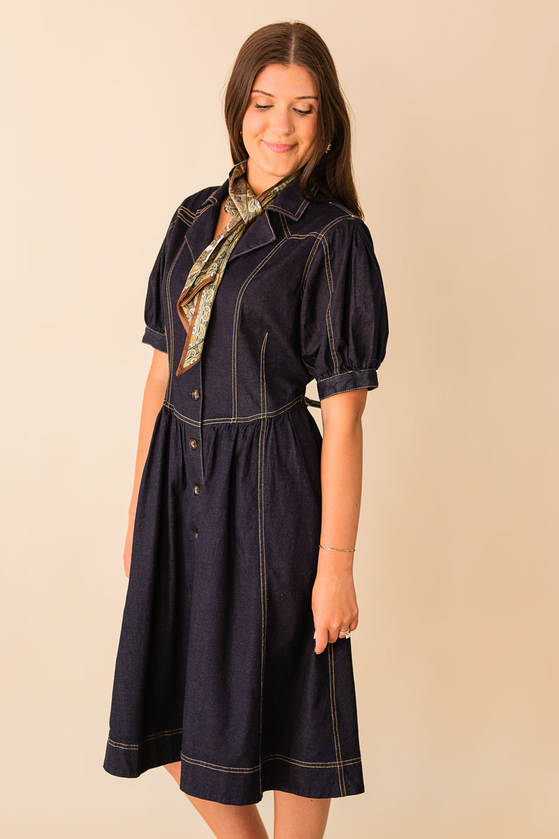 Mary Denim Dress