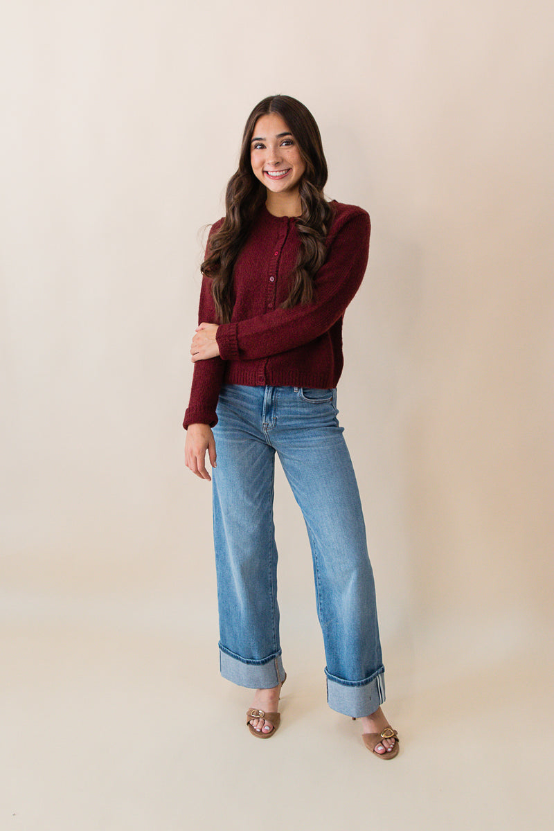 Eliza Button Down Cardigan