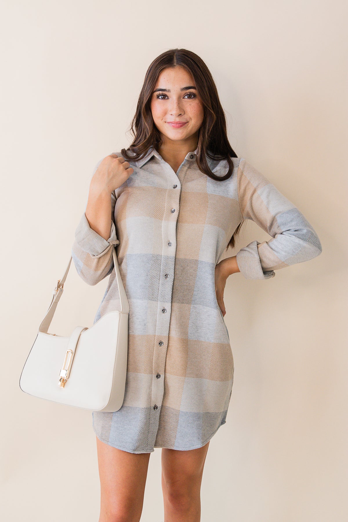 Lynden Flannel Dress