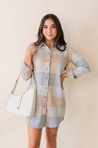 Lynden Flannel Dress