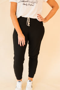 Valeria Thermal Drawstring Jogger