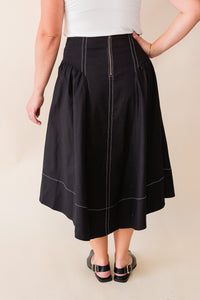 Whisper Hem Maxi Skirt