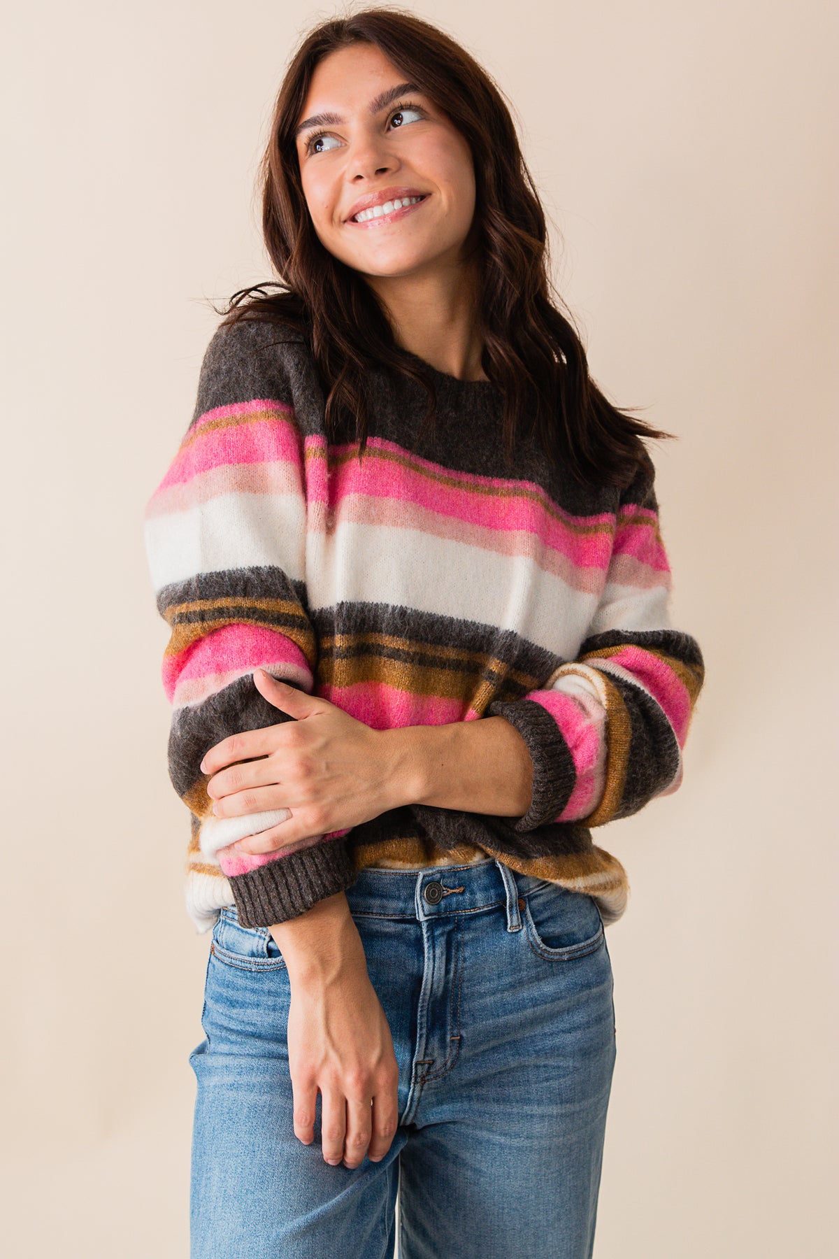 Elvira Striped Sweater