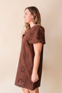 Maple Drift Mini Dress