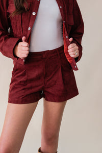 Esme Suede Short