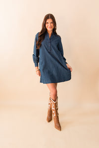 Merle Denim Midi Dress