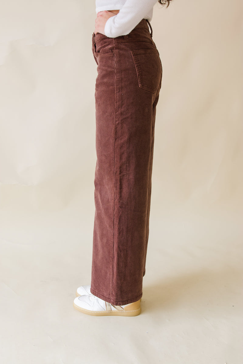 Morgan Wide Leg Corduroy